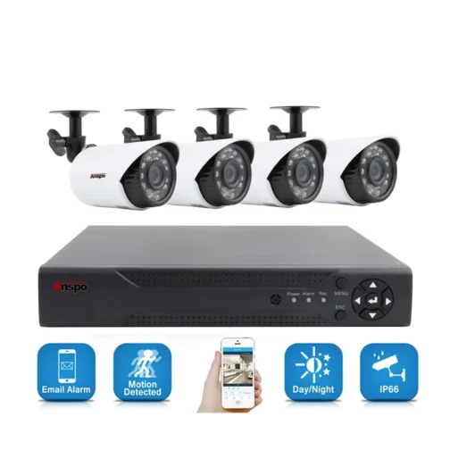 Сет професионални CCTV камери со DVR